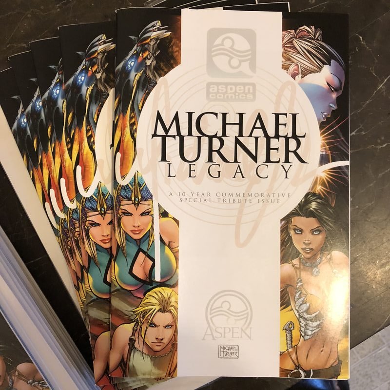 Michael Turner Legacy — printed cover