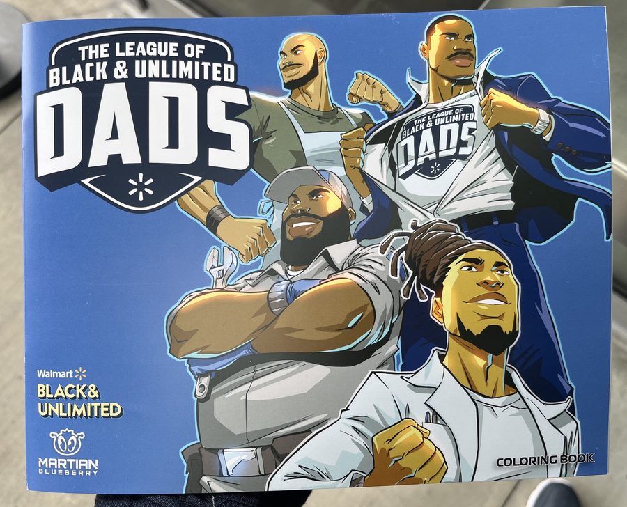 The League of Black & Unlimited Dads — printed cover