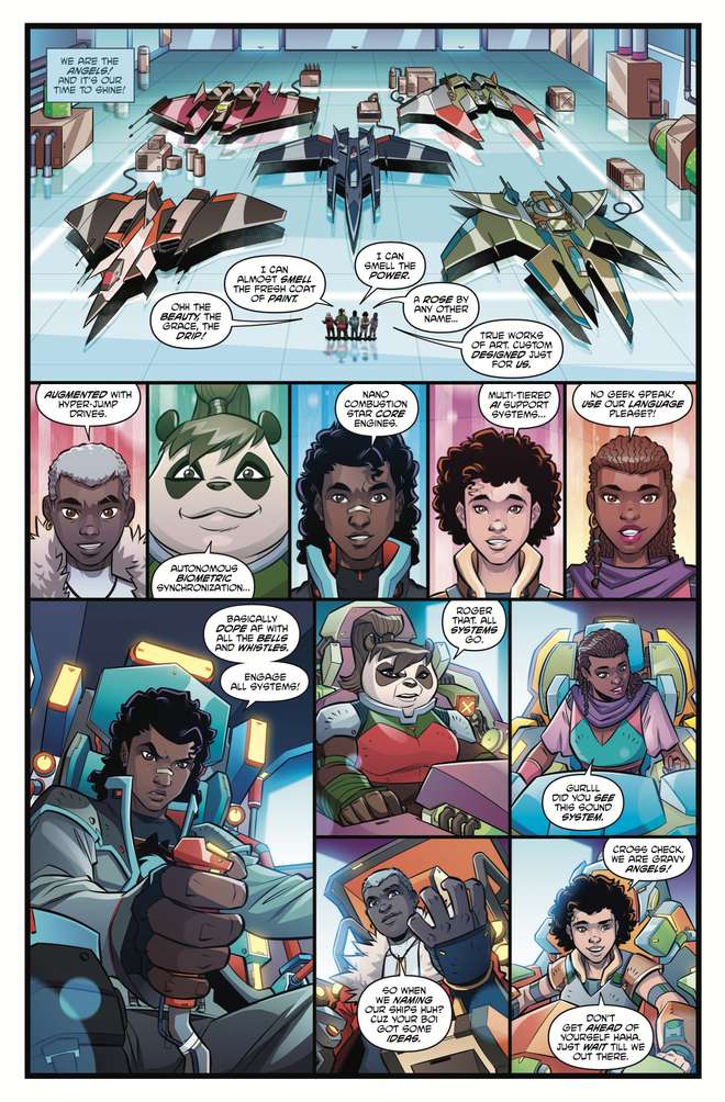Joystick Angels Vol. 1 — interior page