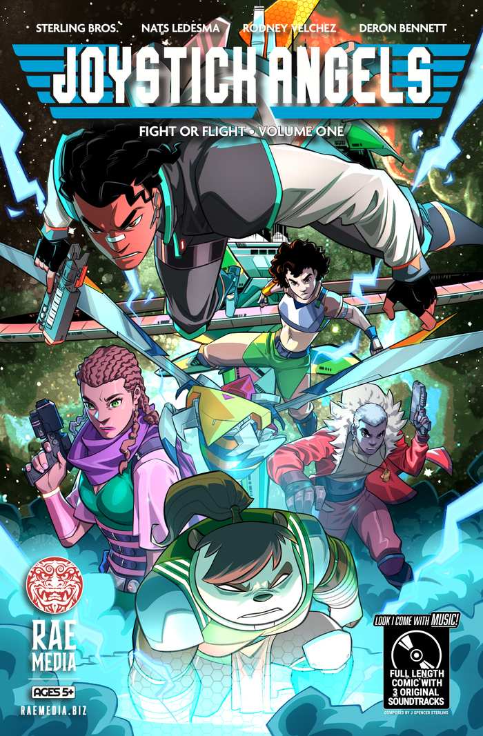 Joystick Angels Vol. 1 cover