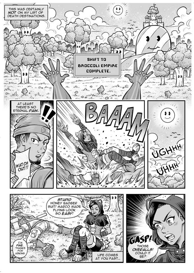 New Game Plus Vol. 1 — interior page