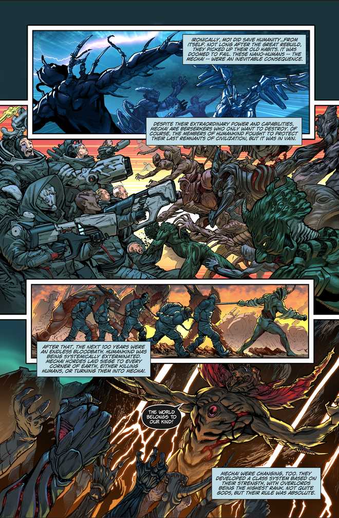 Okemus: Dark History — interior preview page 2