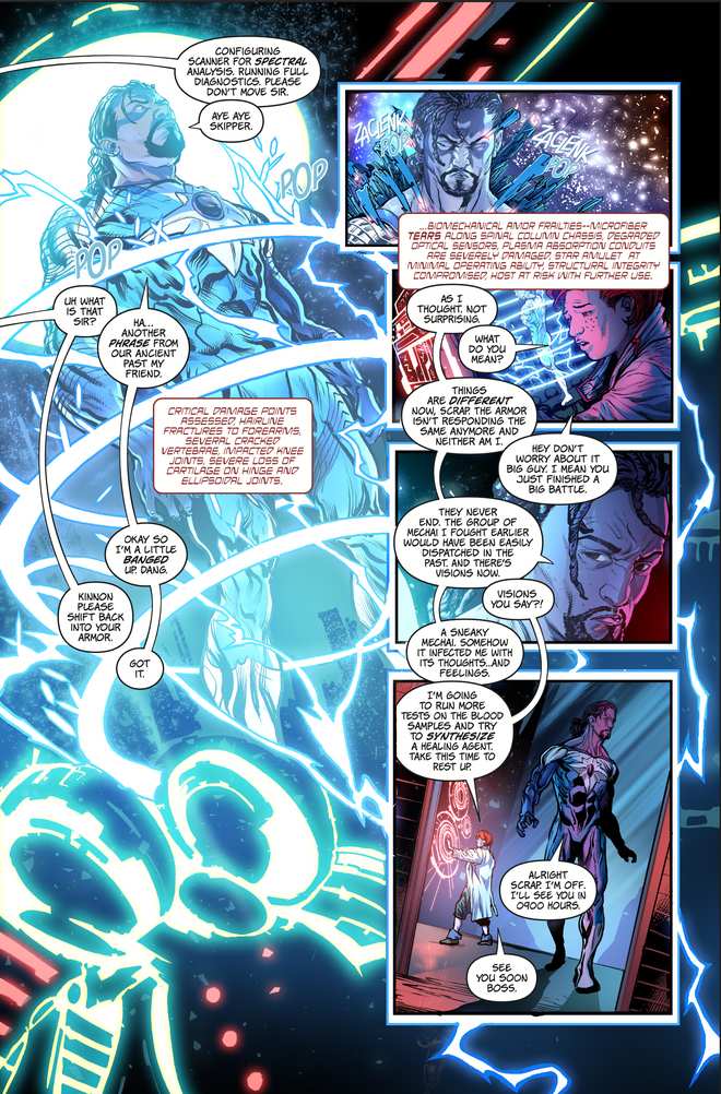 Okemus: Dark History — interior preview page 3