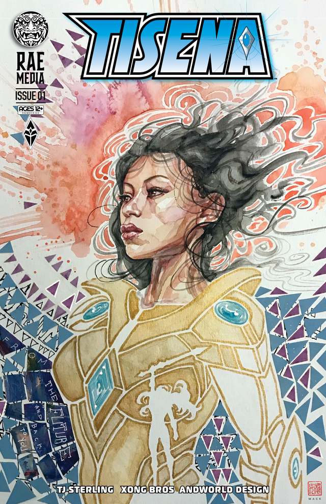 Tisena Issue #1 — Cover A, watercolor