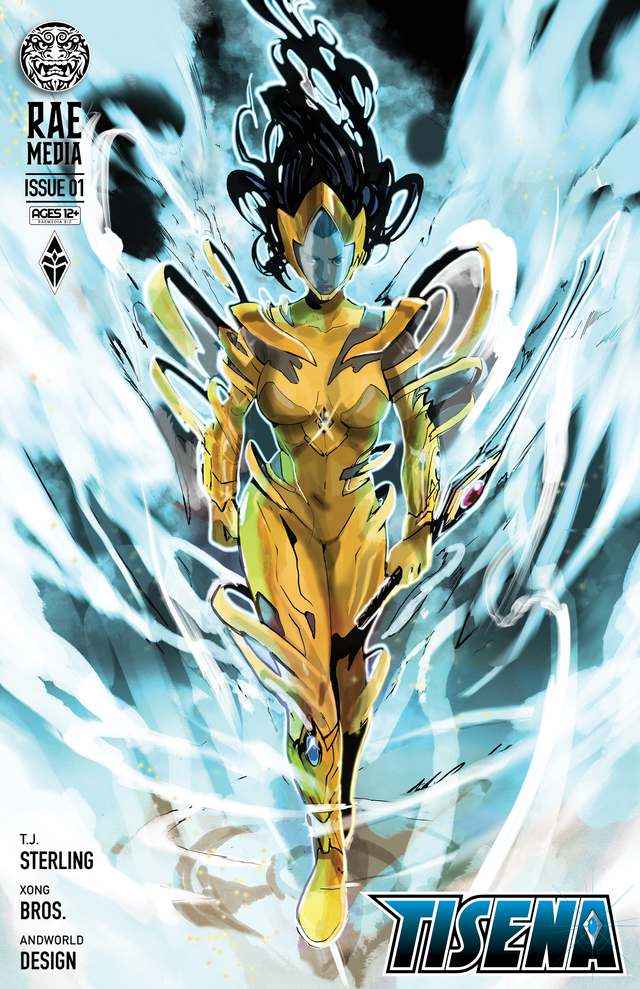 Tisena Issue #1 — Cover C, energy form
