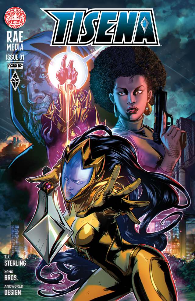 Tisena Issue #1 — Cover D, team